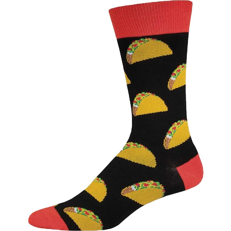 Cute emoji socks-Tacos