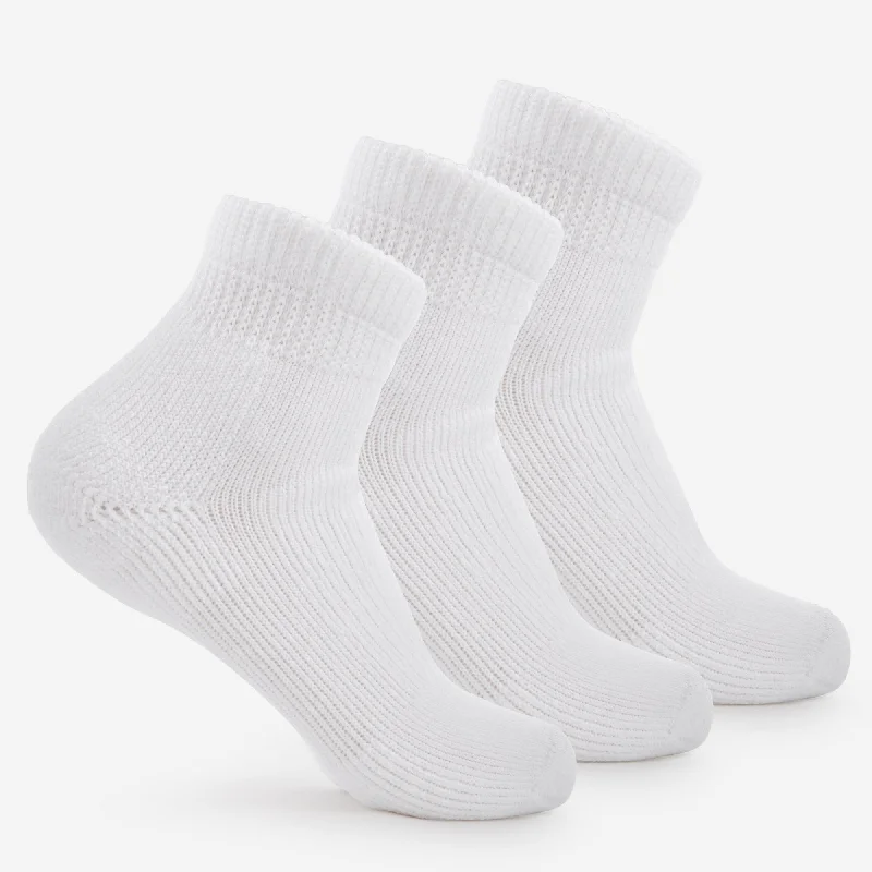 Lightweight wool crew-Thorlo Walking Moderate Cushion Mini-Crew 3-Pack Socks