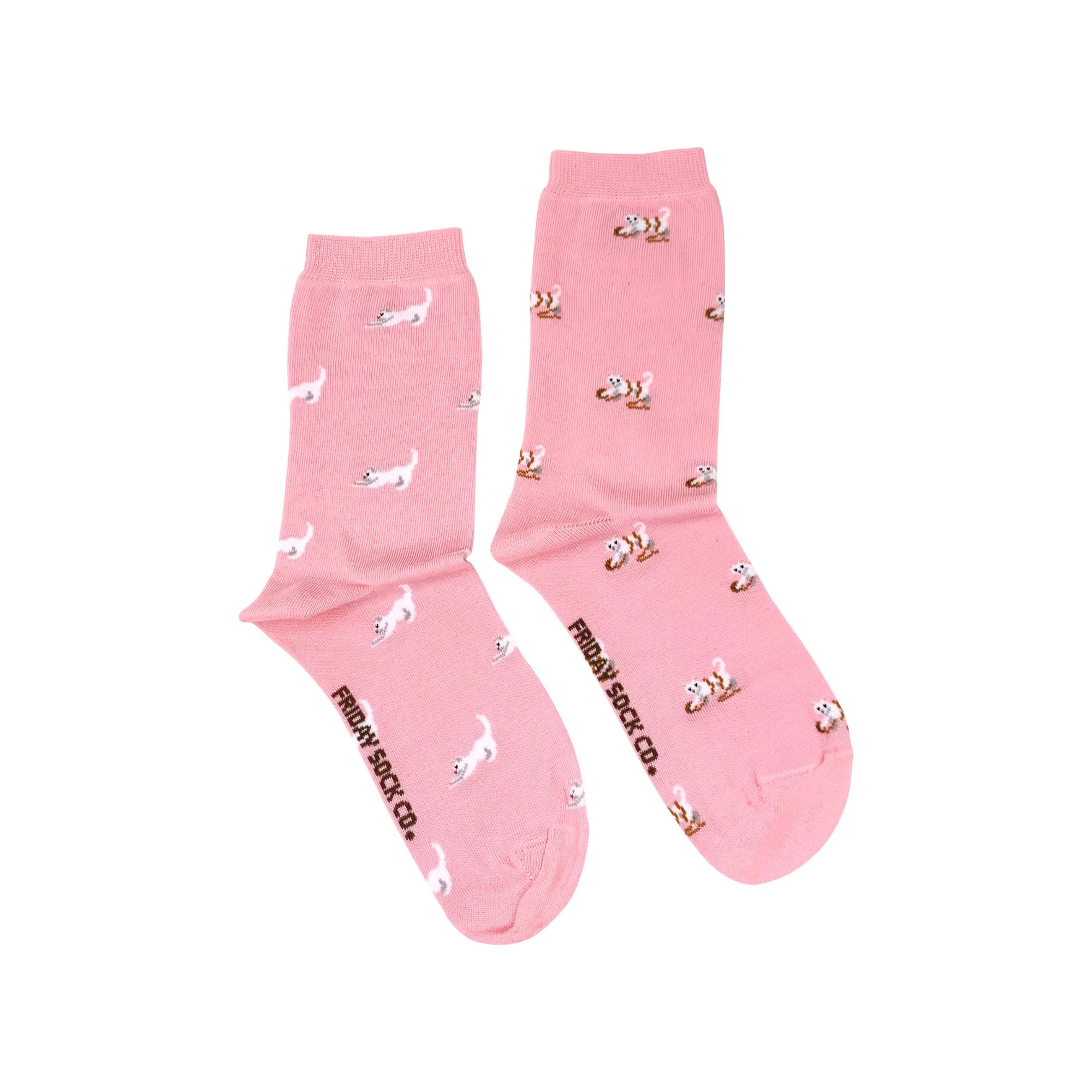 Compression cozy socks-Tiny Cats Mismatched Socks