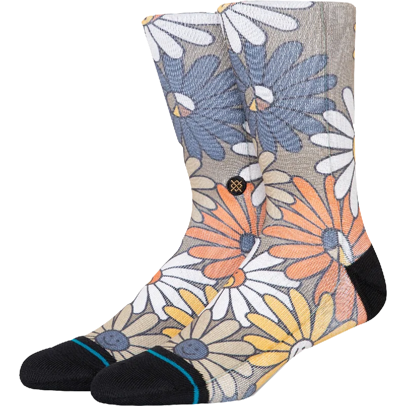 Soft hiking socks-Trippy Fields