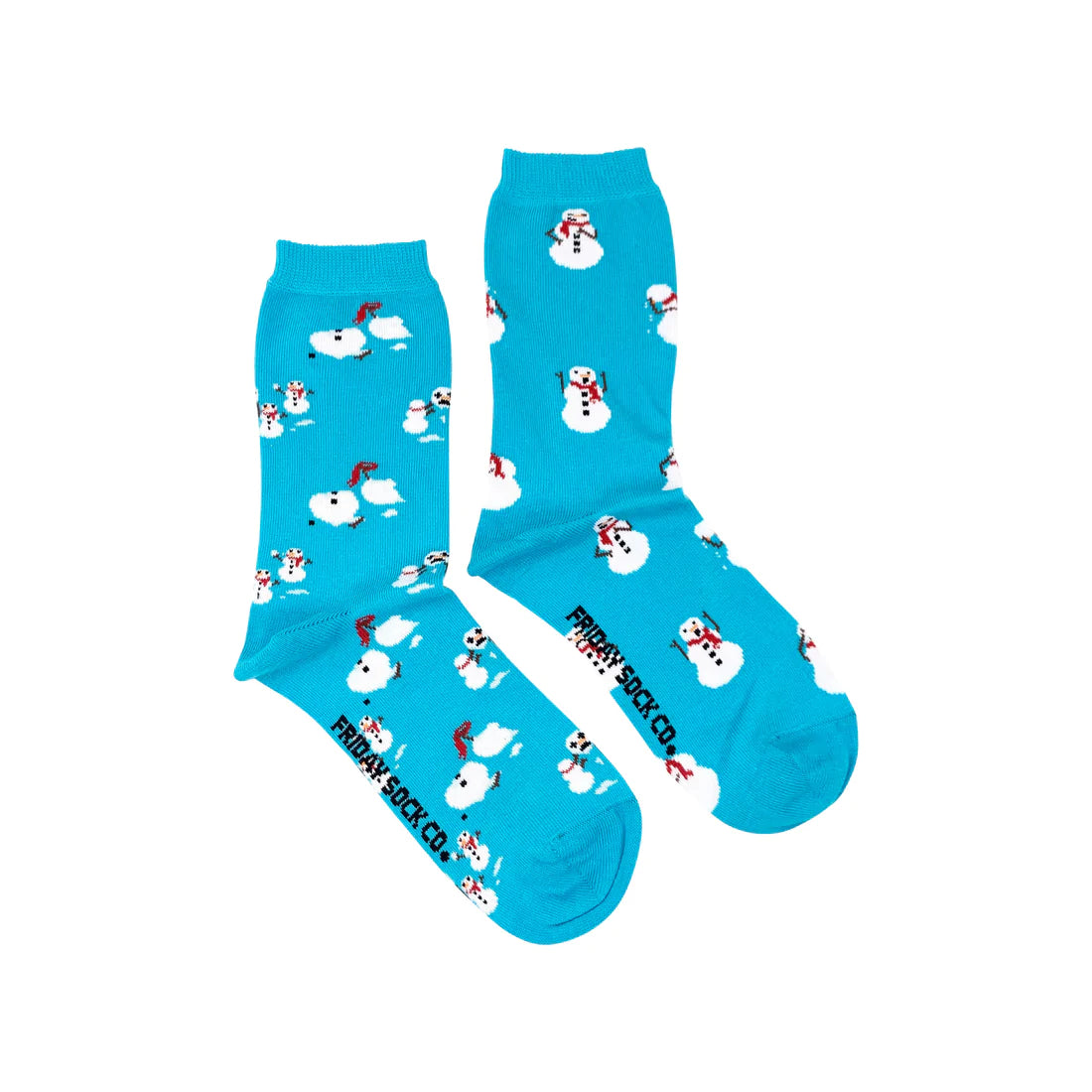 Performance wool socks-Ugly Christmas Melting Snowman Family Mismatched Socks