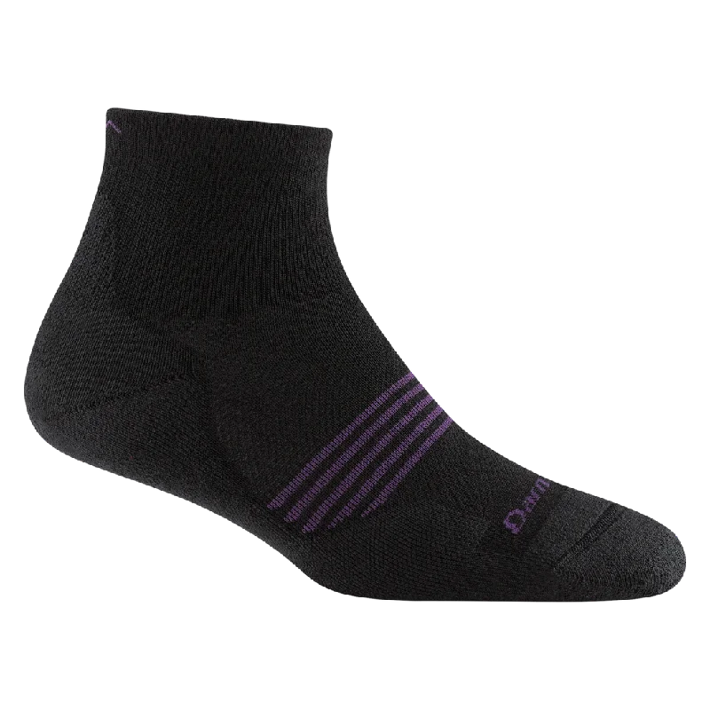 Casual cozy socks-W ELEMENT QUARTER LIGHTWEIGHT WITH CUSHION