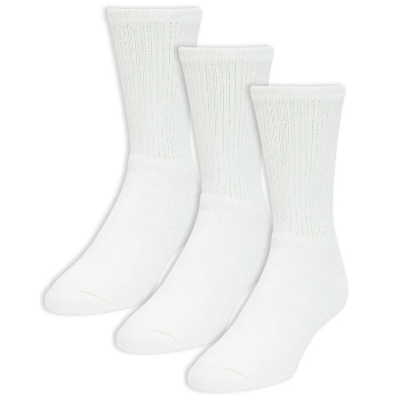 Vintage cozy socks-Wigwam King Cotton Crew Heavyweight 3-Pack Socks