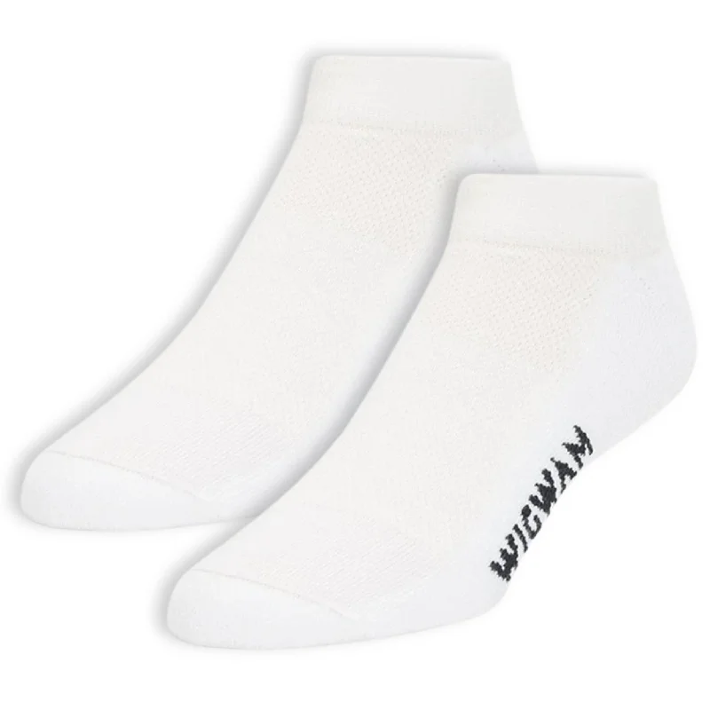 Minimalist white crew-Wigwam Cool-Lite Low-Cut Lightweight 2-Pack Socks