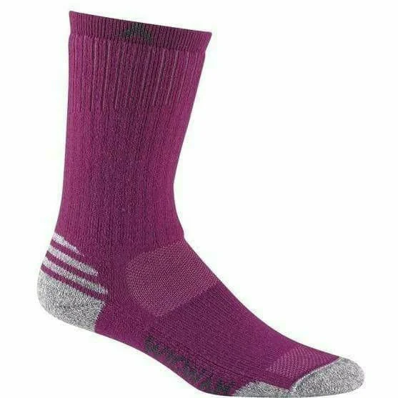 Lightweight striped socks-Wigwam Womens Merino Lite Crew Socks