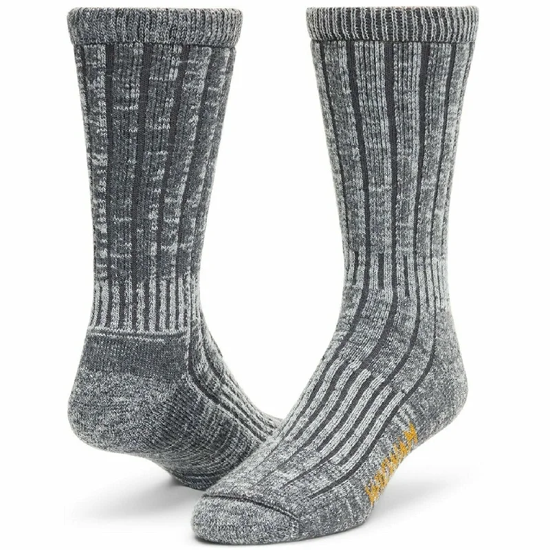 Cushioned outdoor socks-Wigwam Merino Silk Hiker Heavyweight Crew Socks