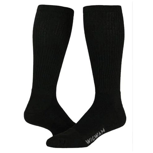 Fun zigzag socks-Wigwam Over the Top Over-The-Calf Lightweight Socks