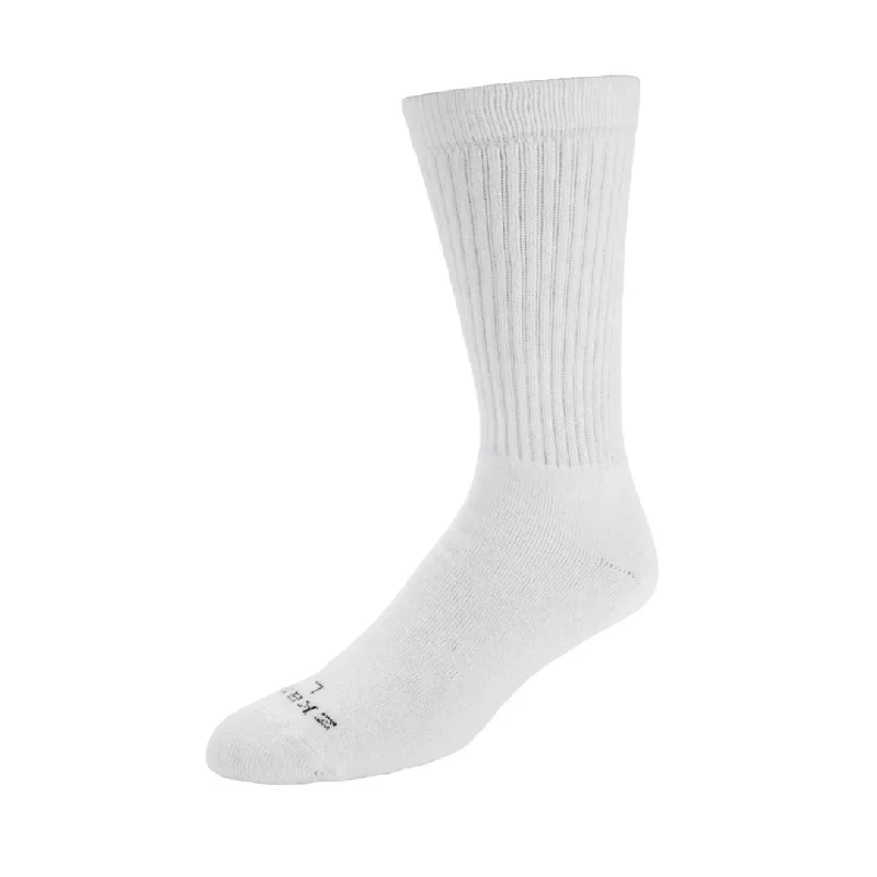 Minimalist wool crew-Women's Aspire Crew Sock in White from Zkano