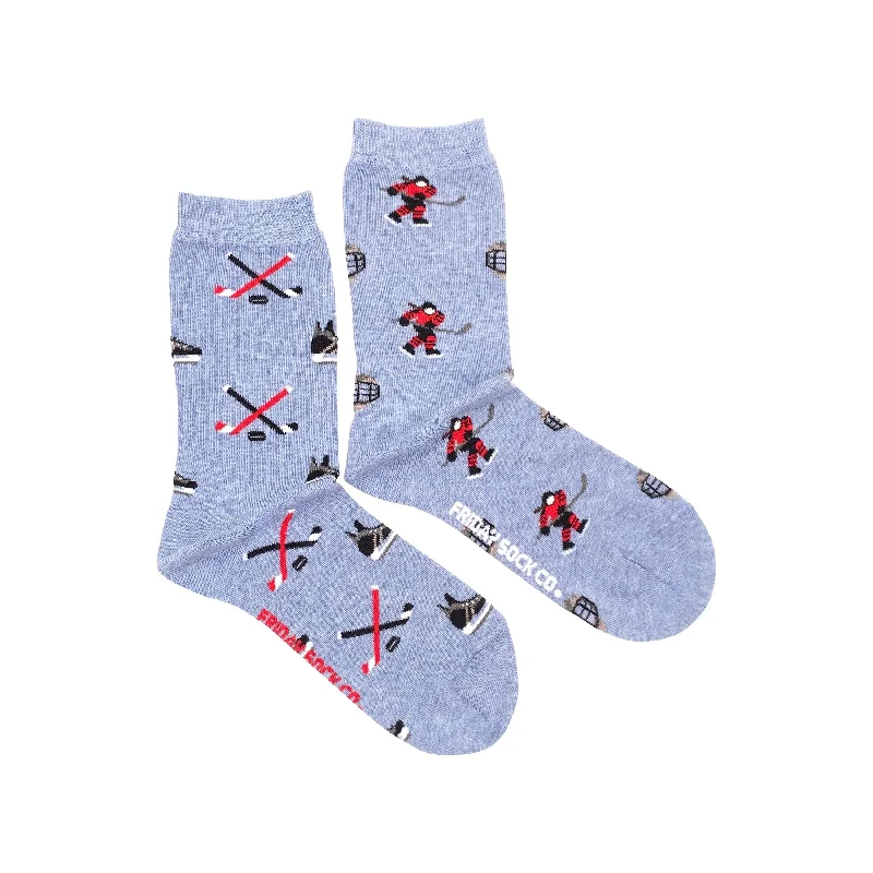 Compression running socks-Women's Hockey Mismatched Socks