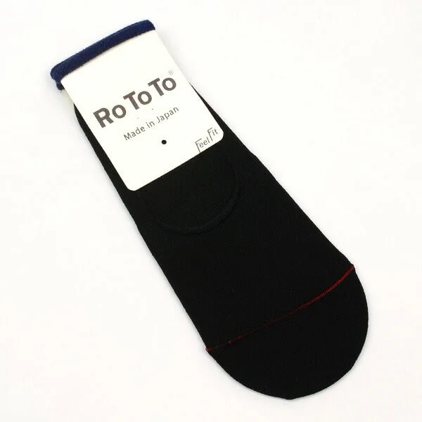 Casual white socks-ROTOTO / R1082 High gauge foot cover socks