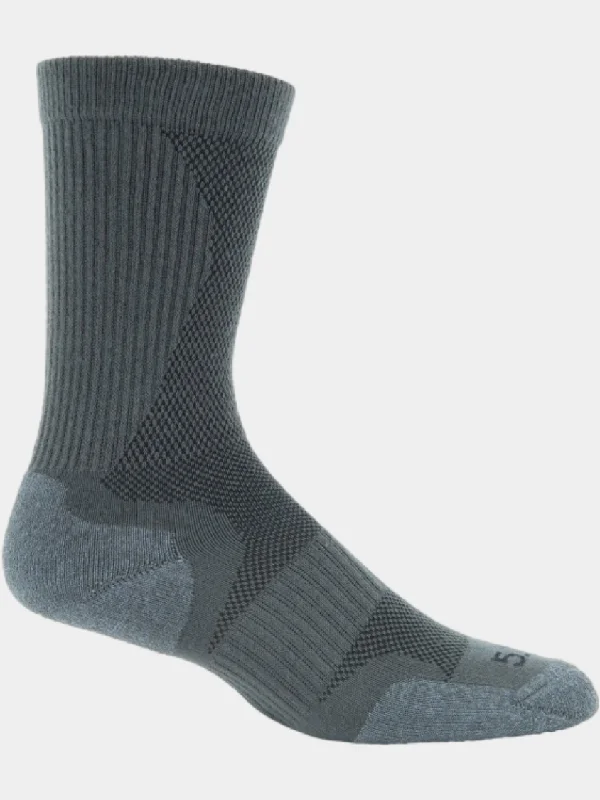 Vintage wool socks-5-11 Brand Men Tactical Sock 10033-032 Slip Stream Crew Gun Mtl Grey