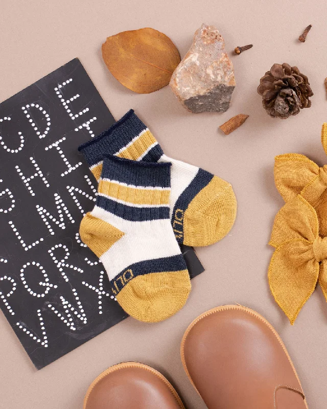 Breathable cozy socks-A+A Striped Sock (*FINAL SALE*)