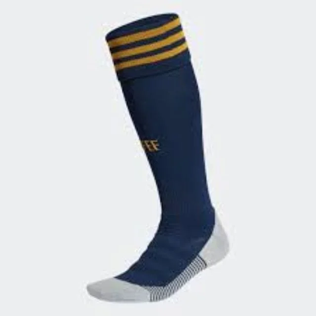 Plush knit crew-Adidas Fef H So Unisex Football Sock Navy Blue Eh6528