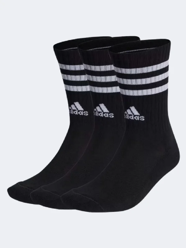 Lightweight animal socks-Adidas Unisex Training Sock Black/White