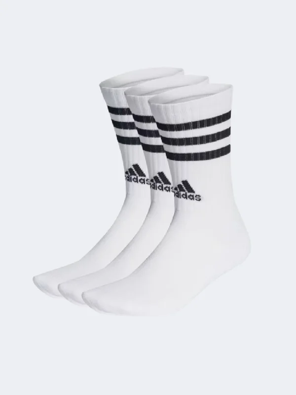 Soft holiday socks-Adidas  Unisex Training Sock White/Black