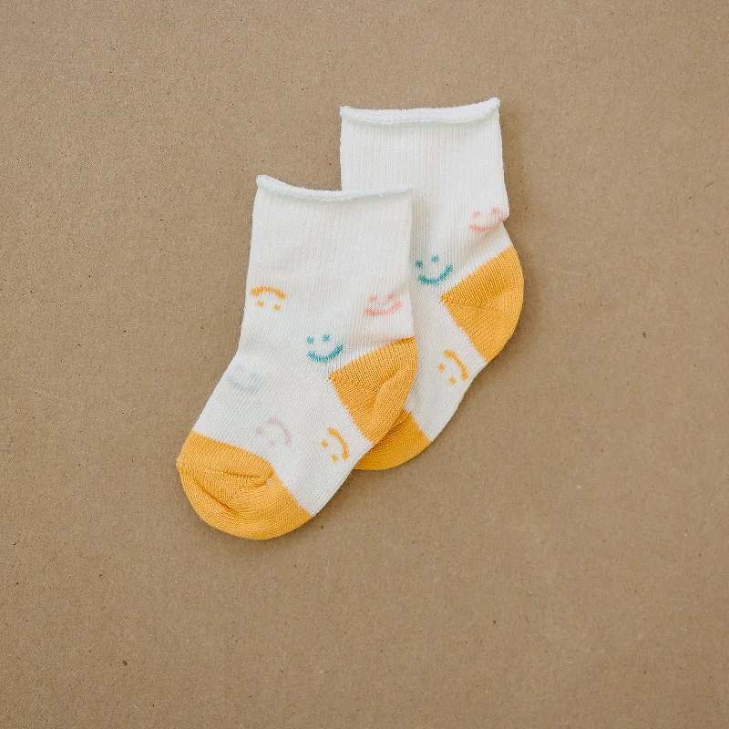 Luxury cozy socks-All Smiles Sock (*FINAL SALE*)