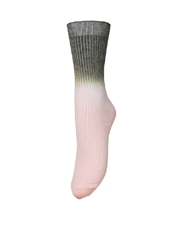 Cushioned bamboo socks-Beck Sondergaard Gradiant Orchid Pink Socks