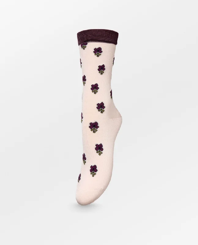 Colorful running socks-Beck Sondergaard Leavy English Rose Socks