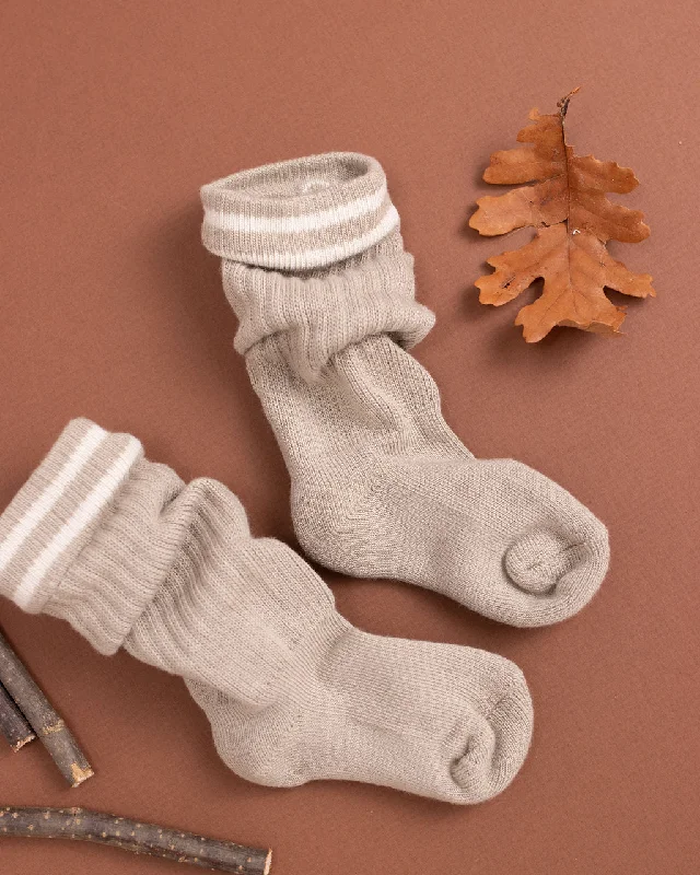 Plush knit crew-Cozy Slouch Sock (*FINAL SALE*)