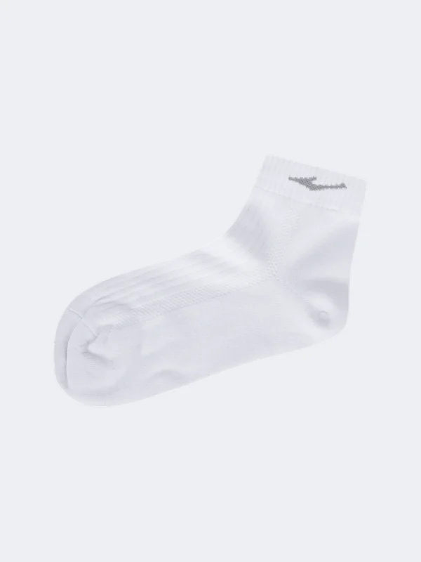 Thermal crew socks-Erke Flat Men Training Sock White