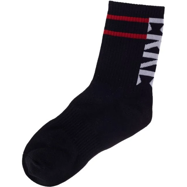 Handmade thermal socks-Erke Sports Socks Unisex Training Black 11320112026-003