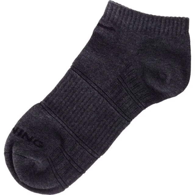 Thin breathable socks-Erke Sports Socks Unisex Training D.Heather Grey 11320112022-104