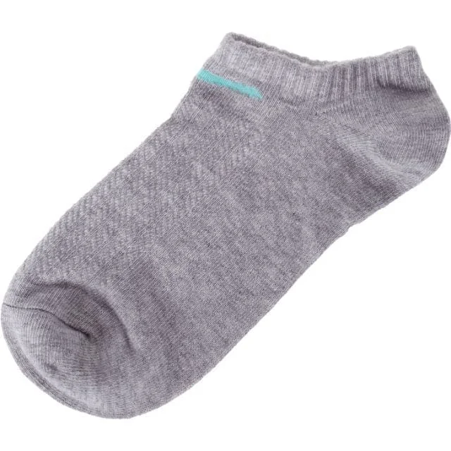 Athletic striped socks-Erke Sports Socks Unisex Training L.Heather Grey 12320112019-104