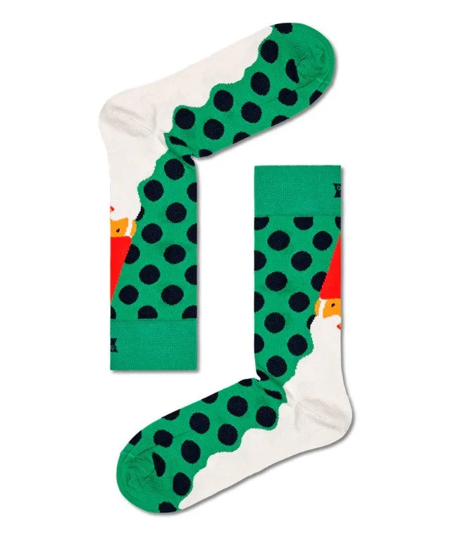 Colorful sports socks-Happy Socks: Santa's Beard Socks