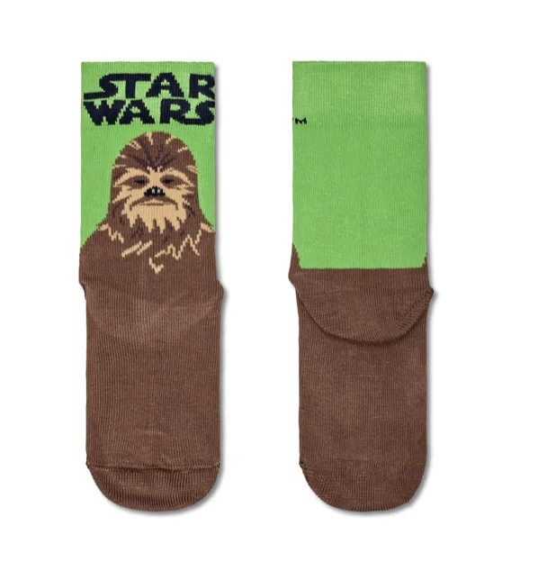 Elegant knit socks-Happy Socks: Star Wars Kids Chewbacca Socks