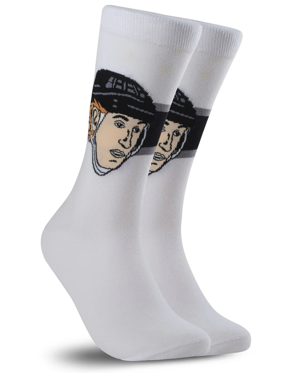 Casual striped socks-Major League Socks - Wayne Gretzky - LA