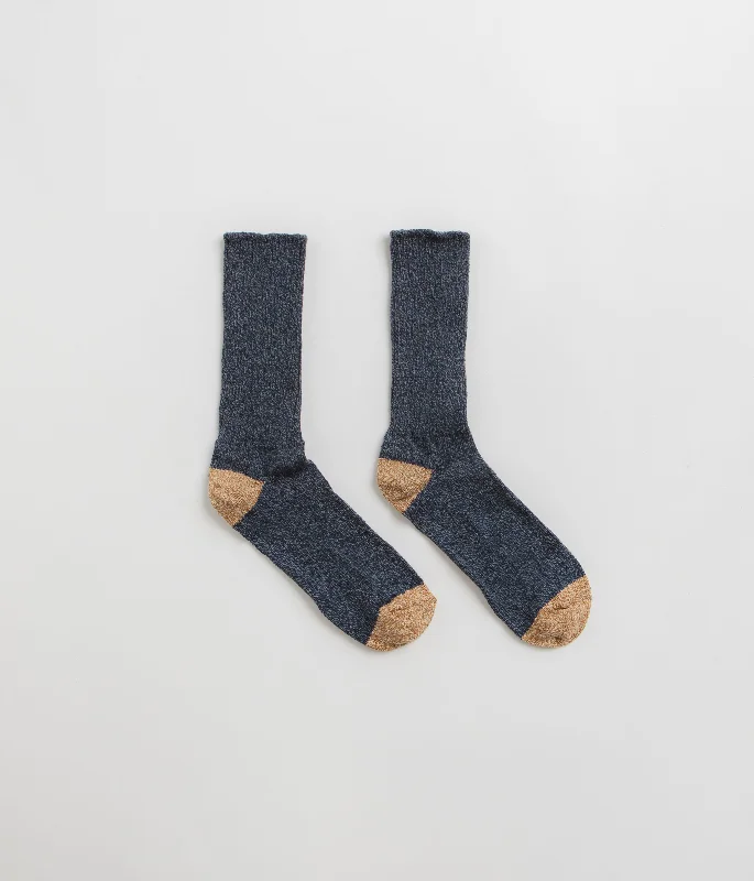 Warm holiday socks-Mollusk Utility Socks - Slate Blue