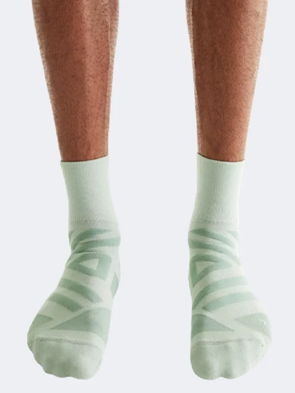 Natural wool socks-On Performance Unisex Running Sock Moss/Algae