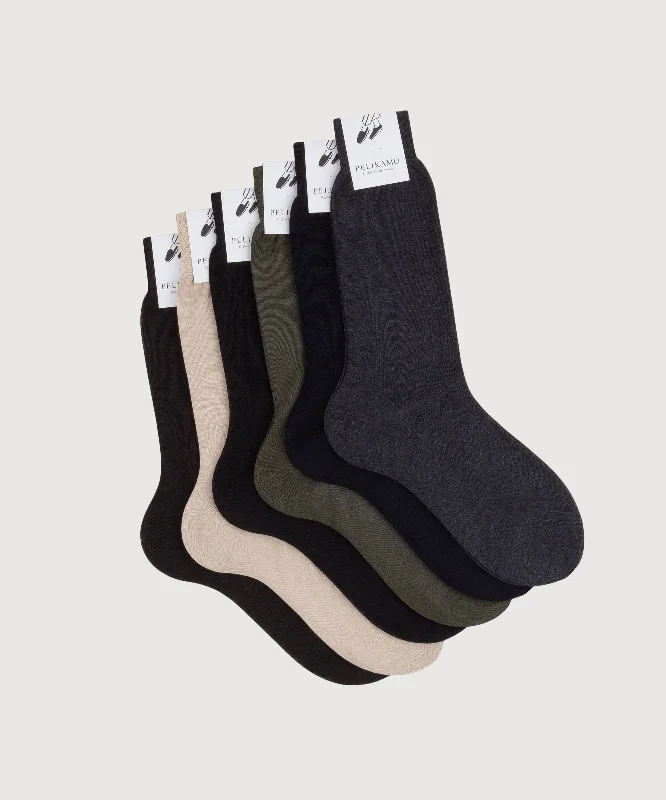 Fuzzy sports socks-Signature Business Socks