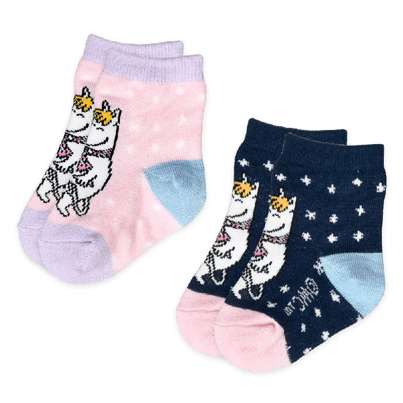 Lightweight cozy socks-Snorkmaiden Socks Baby 2-set - Nordicbuddies