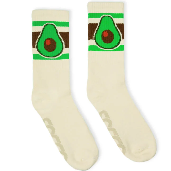 Playful polka socks-SOCCO Naturals | Avocado