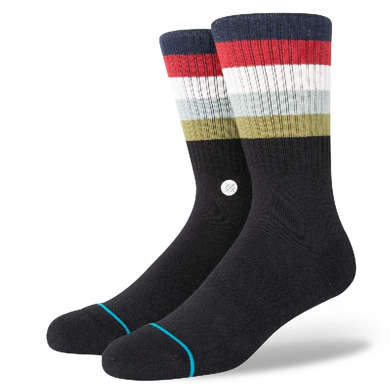 Durable wool crew-Stance - Maliboo Socks Black Fade