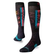 Fuzzy hiking socks-Stance Skiing M758C19699 Black  6999 Sock