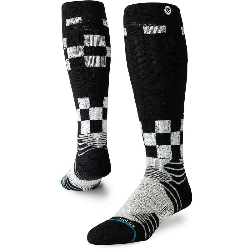 Natural crew socks-Stance Skiing  M788C19Jwa Black Jw Sock