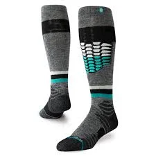 Warm athletic socks-Stance Skiing M788C19Ste Black Stevens Sock