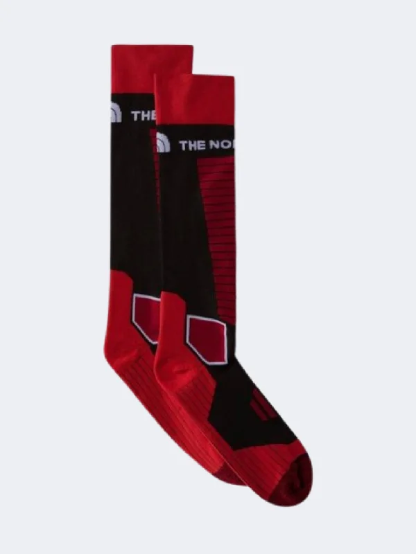 Luxury striped socks-The North Face Performance Unisex Skiing Sock Black/Red