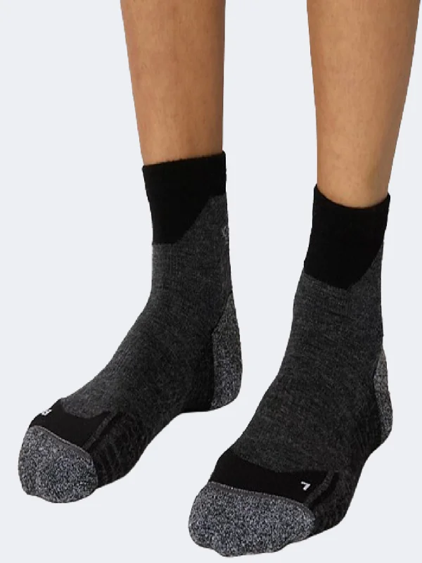 Handmade running socks-The North Face Unisex Hiking Sock Black