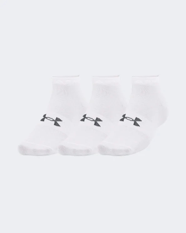 Sporty fuzzy socks-Under Armour Essential  Unisex Training Sock White