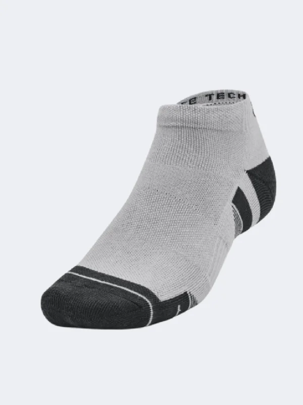 Performance cozy socks-Under Armour Performance Tech Unisex Training Sock Mod Grey/White